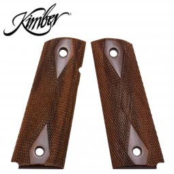 Kimber 1911 Full Size Grips, Double Diamond Walnut