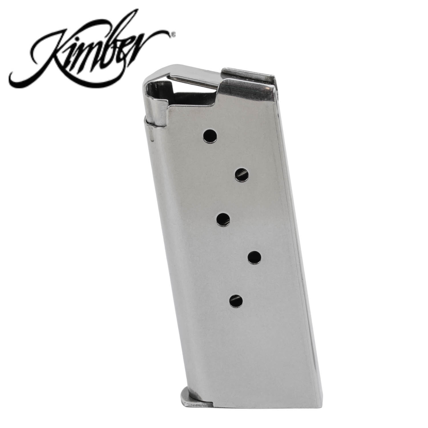 1200497A No Kimber Micro 6 Round Stainless Steel  Magazine,9mm 