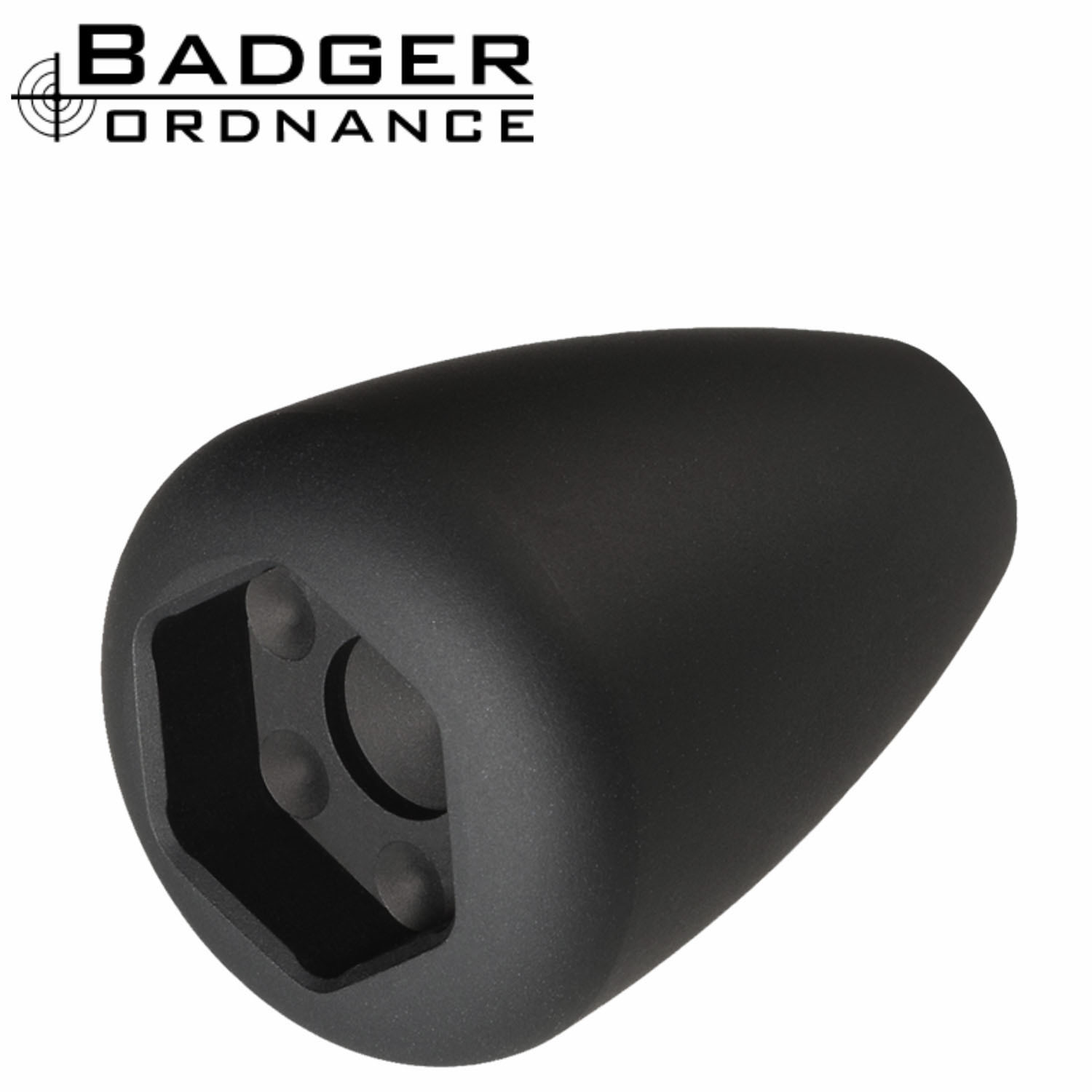 Badger Ordnance Mini Tactical Bolt Knob, Black: MGW