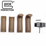 Glock Beavertail / Backstrap Set, Dark Earth (G19 Gen4, G19 Gen5, G23 Gen4, G32 Gen4)