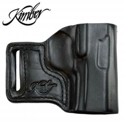 Kimber 1911 Holster, GAT Slide Outside the Waistband, RH Black, 5",4", and 3" Barrels