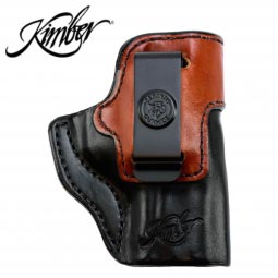 Kimber Micro 9 Holster, Inside the Waistband RH Black / Natural Leather