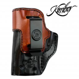 Kimber Micro 9 Holster, Inside the Waistband LH Black / Natural Leather