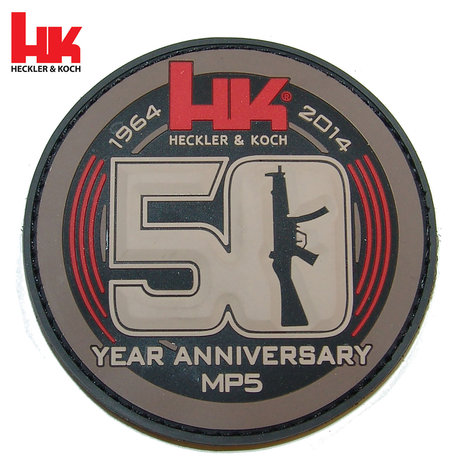 Heckler And Koch PVC MP5 Anniversary Patch: MGW