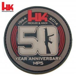 Heckler And Koch PVC MP5 Anniversary Patch