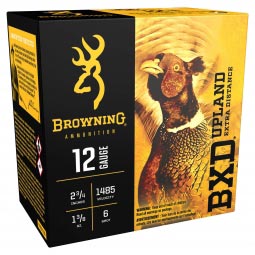 Browning Upland BXD 12ga. 2-3/4" 1-3/8oz #6 Shot, 25 Round Box