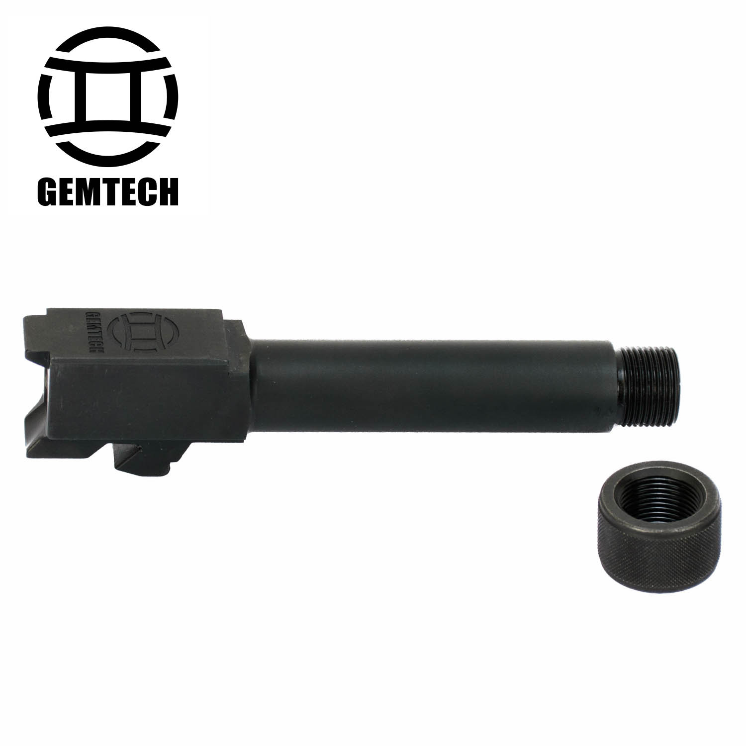 Description: Gemtech 9mm Extended and Threaded Barrel with Thread Protector...