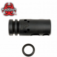 Black Rain Ordnance Round Competition Compensator, Black