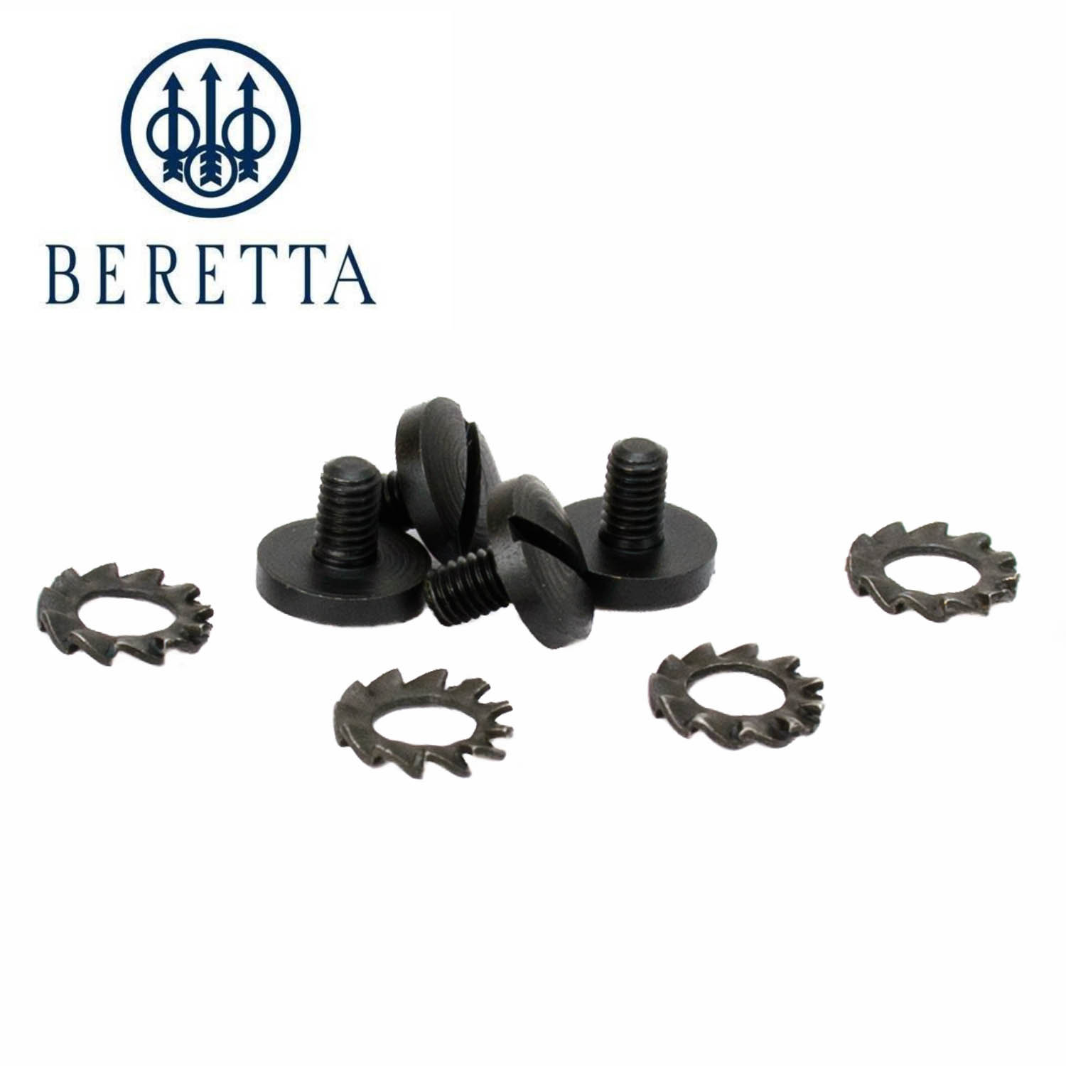 Beretta Slotted Grip Screw And Lock Washer Kit: MGW