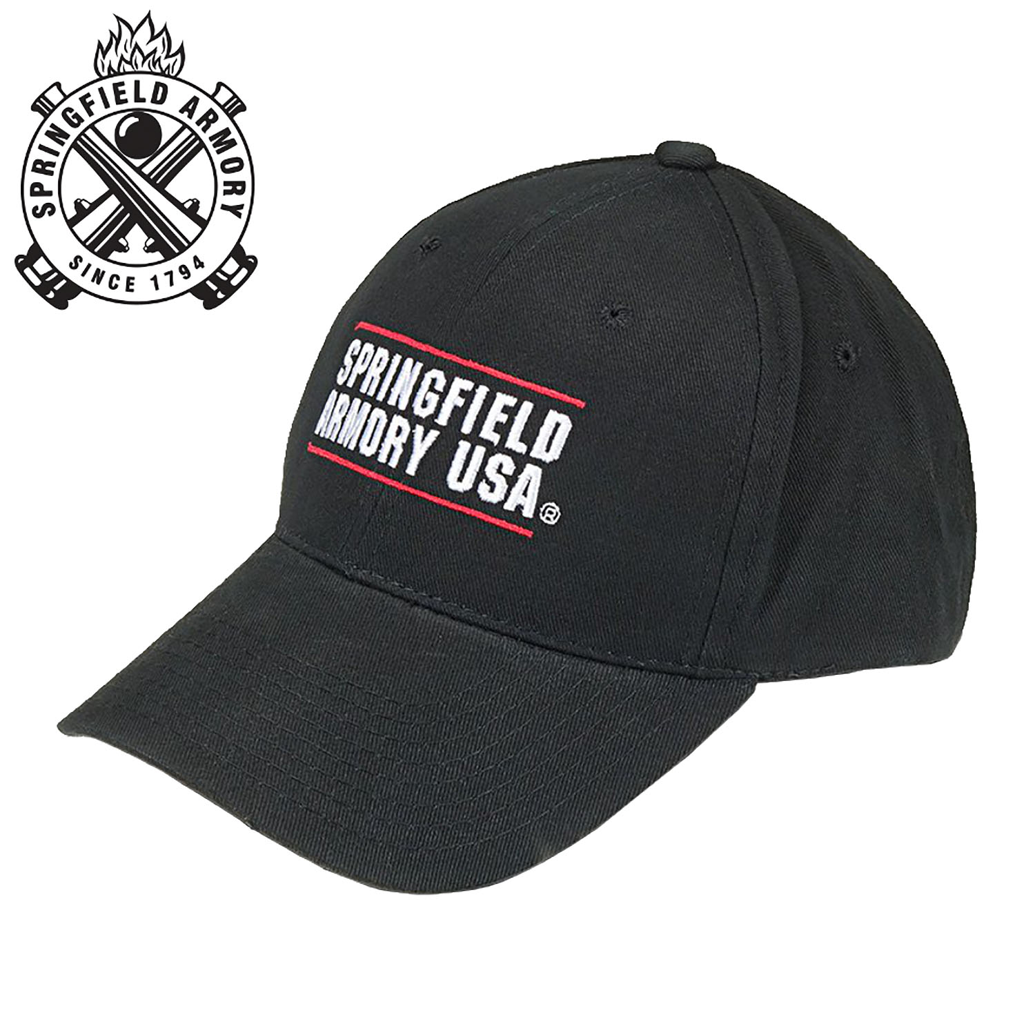 Springfield Armory USA Cap, Black: MGW