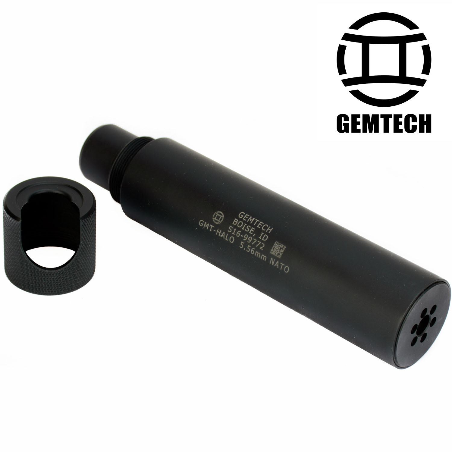 HALO 専用 Gemtech GMT-HALO 5.56mm HALO mount Suppressor: MGW