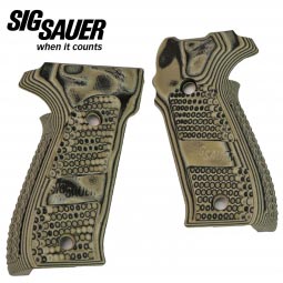 Sig Sauer P226 Green G10 GMascus Piranha Grips