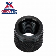 GrovTec AR-10 & AAC .300 Blackout Muzzle Thread Protector, 5/8-24x.750", Black