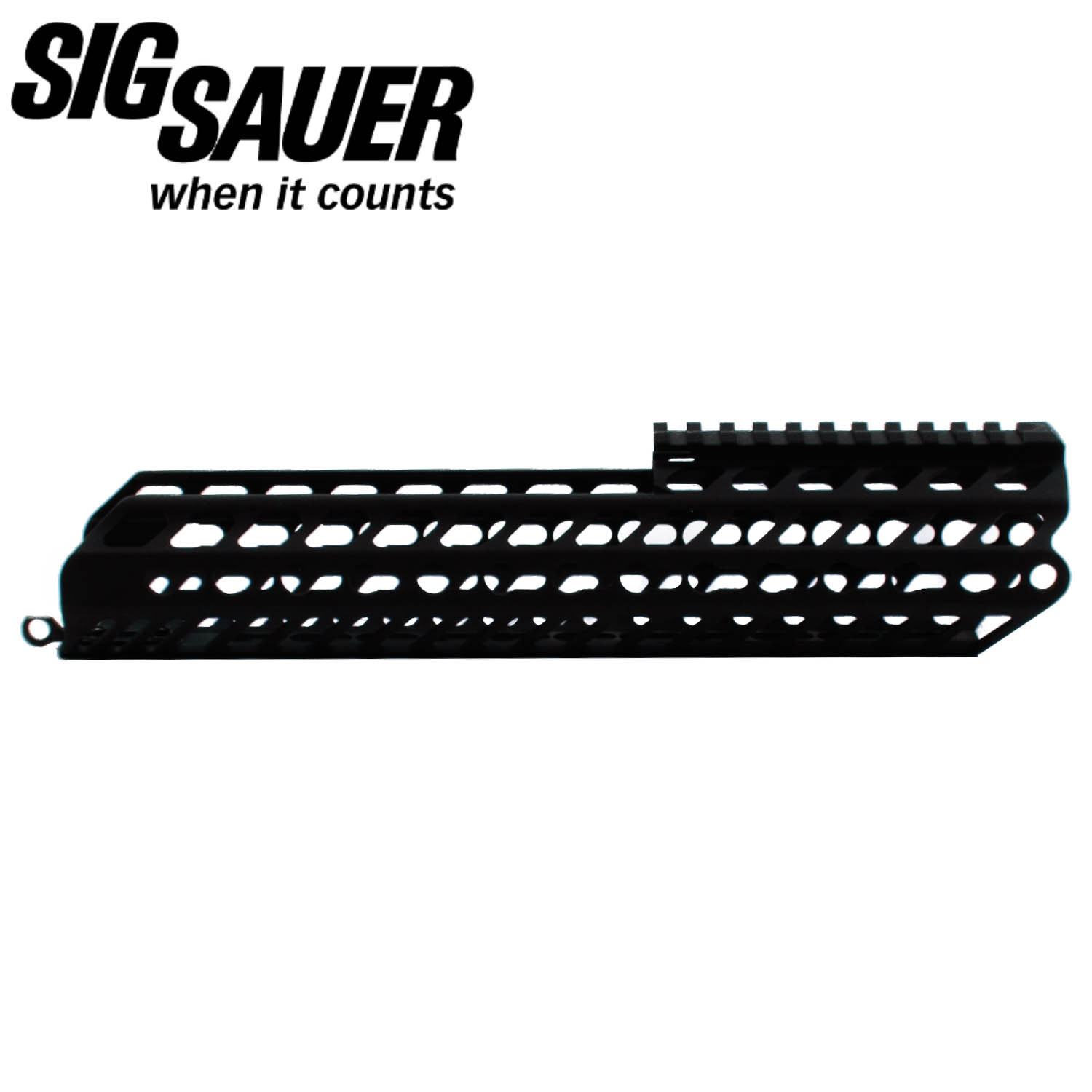 Sig Sauer MCX Wide Handguard, Rifle Length, Keymod, Black: MGW