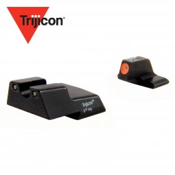 Trijicon HK 45C / P30 / VP9 Night Sight Set HD, Orange Front Outline