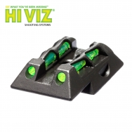HI VIZ LITEWAVE Fiber Optic Rear Sight for Ruger LC9 and LC380