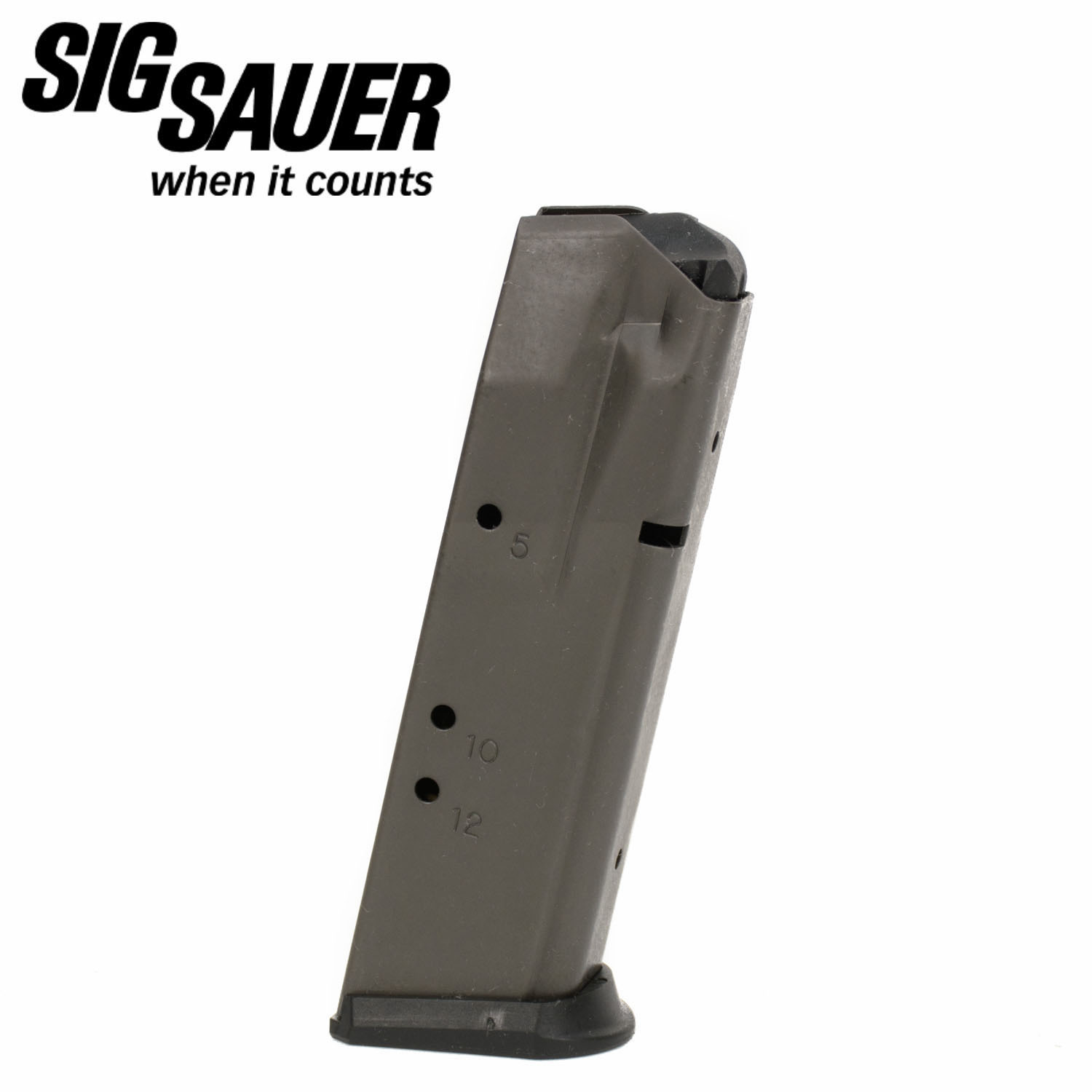 thumbnail interactive-video image 1 of Sig Sauer P229 10-Round Magazine – Fits .40 S&W And .357 SIG (MAG-229-43-10) 1 of 4