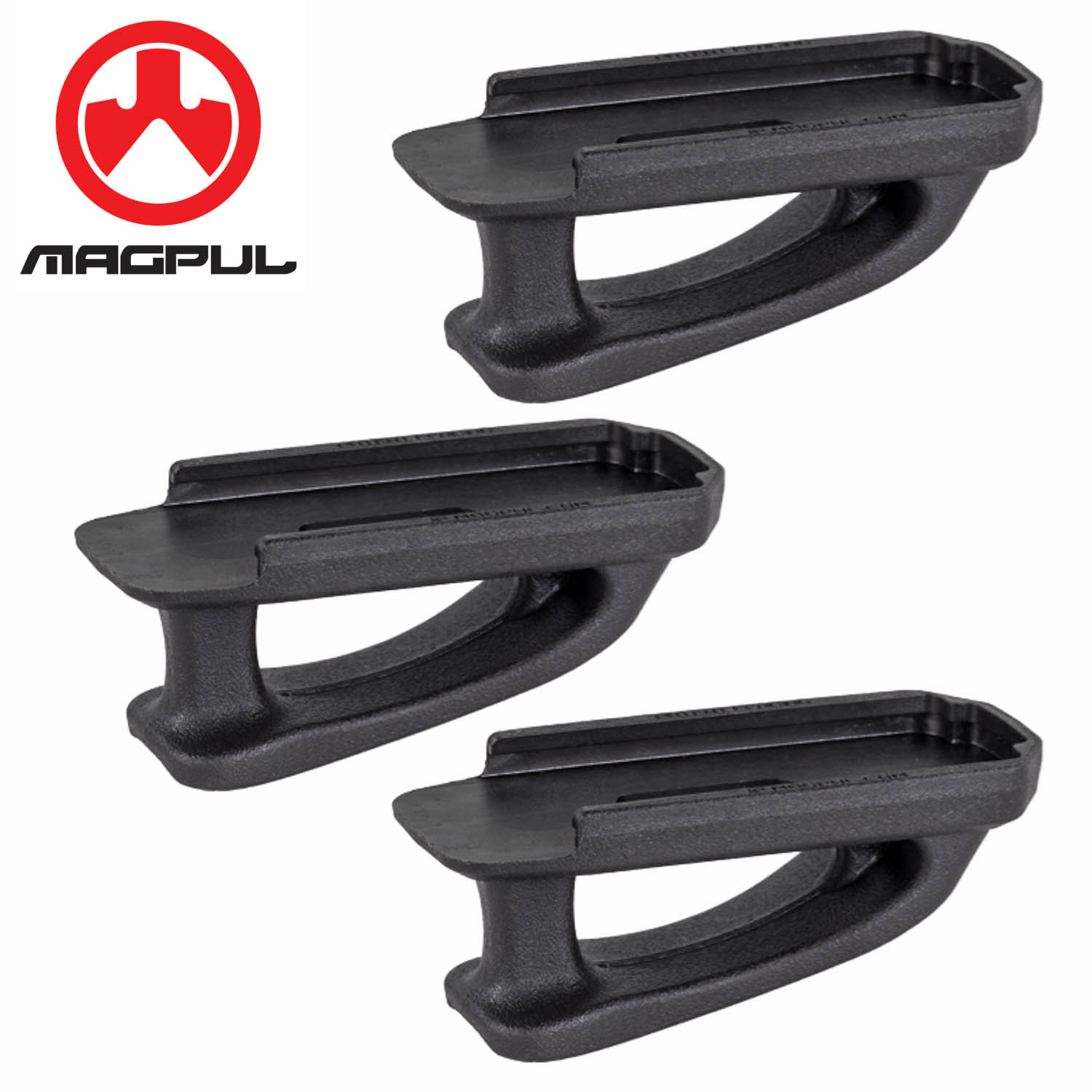 Magpul PMAG Ranger Plate AR / M4 Gen M3, Black, 3 Pack: MGW