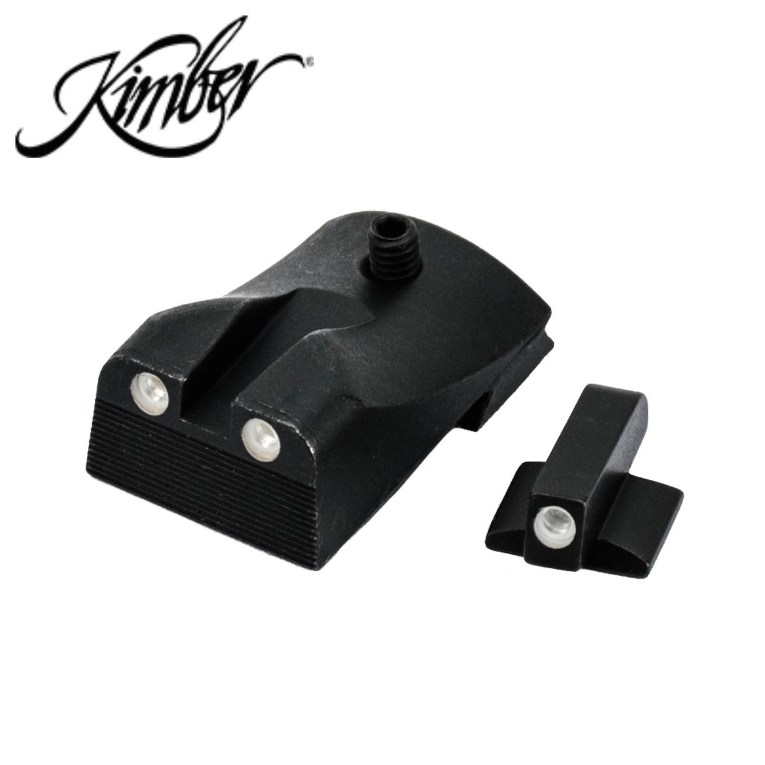 Kimber 1911 Slant Fixed Night Sight Set, Tru-Dot: MGW