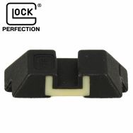 Glock Rear Luminescent Sight, 6.5mm (All Gen3-4 Models, No Slimline), Steel, Marked Single Dash
