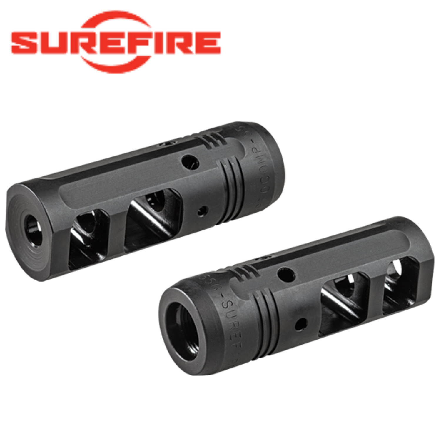 Surefire Muzzlebrake, 5.56 Calibers and 1/2-28 Threads: MGW