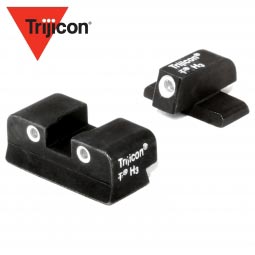 Trijicon Sig Sauer 40/45 Bright & Tough Night Sight Set, Green Front & Orange Rear