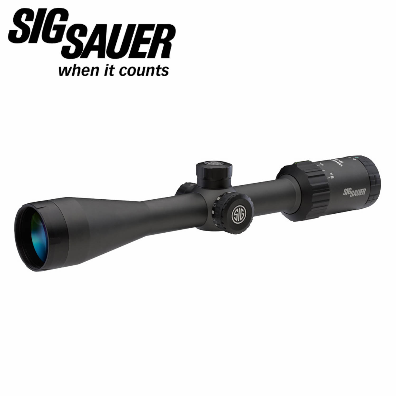Sig Sauer Whiskey3 Scope 3-9X40MM, Triplex Illuminated Reticle: MGW