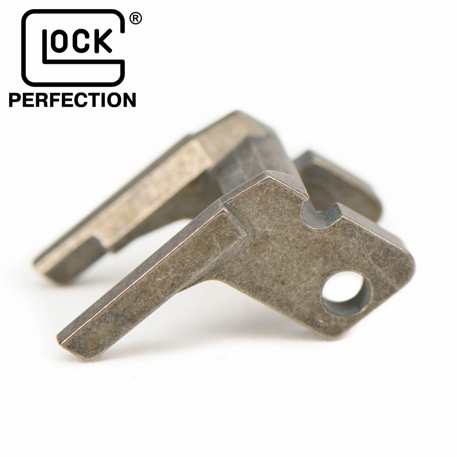 thumbnail interactive-video image 1 of GTSG Stainless Steel Locking Block For Glock 19 23 32 38 45 Gen 4 – 3 Pin, 9mm/.40 1 of 2