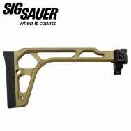 Sig Sauer MCX / MPX Thin Folding Stock, 1913 Interface, Flat Dark Earth