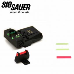 Sig Sauer P Series Adjustable Fiber Optic Sight Set