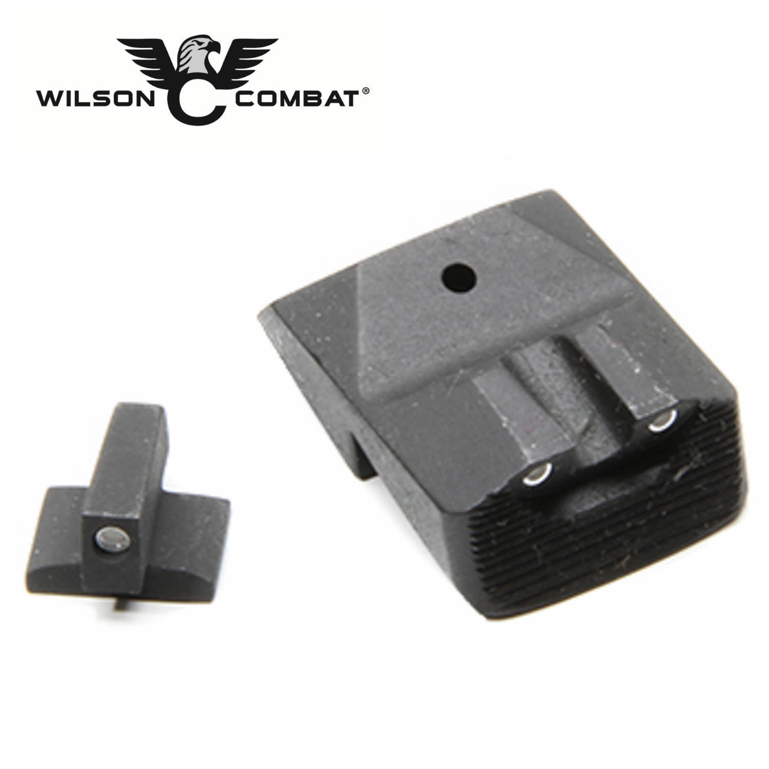 Wilson Combat Full Size 1911 Combat Pyramid Sight Set, Tritium: MGW