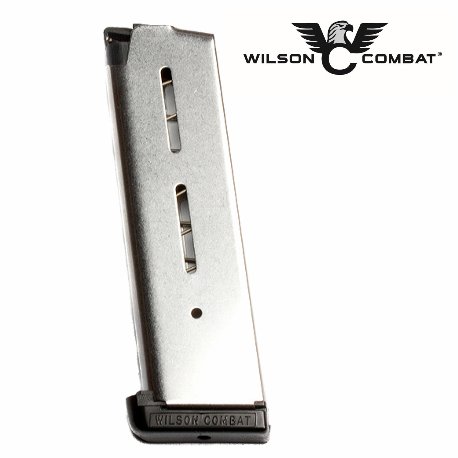 Wilson Combat 47DAB 1911 Magazine – 8 Rounds, .45 ACP, Full Size, Aluminum Base Pad