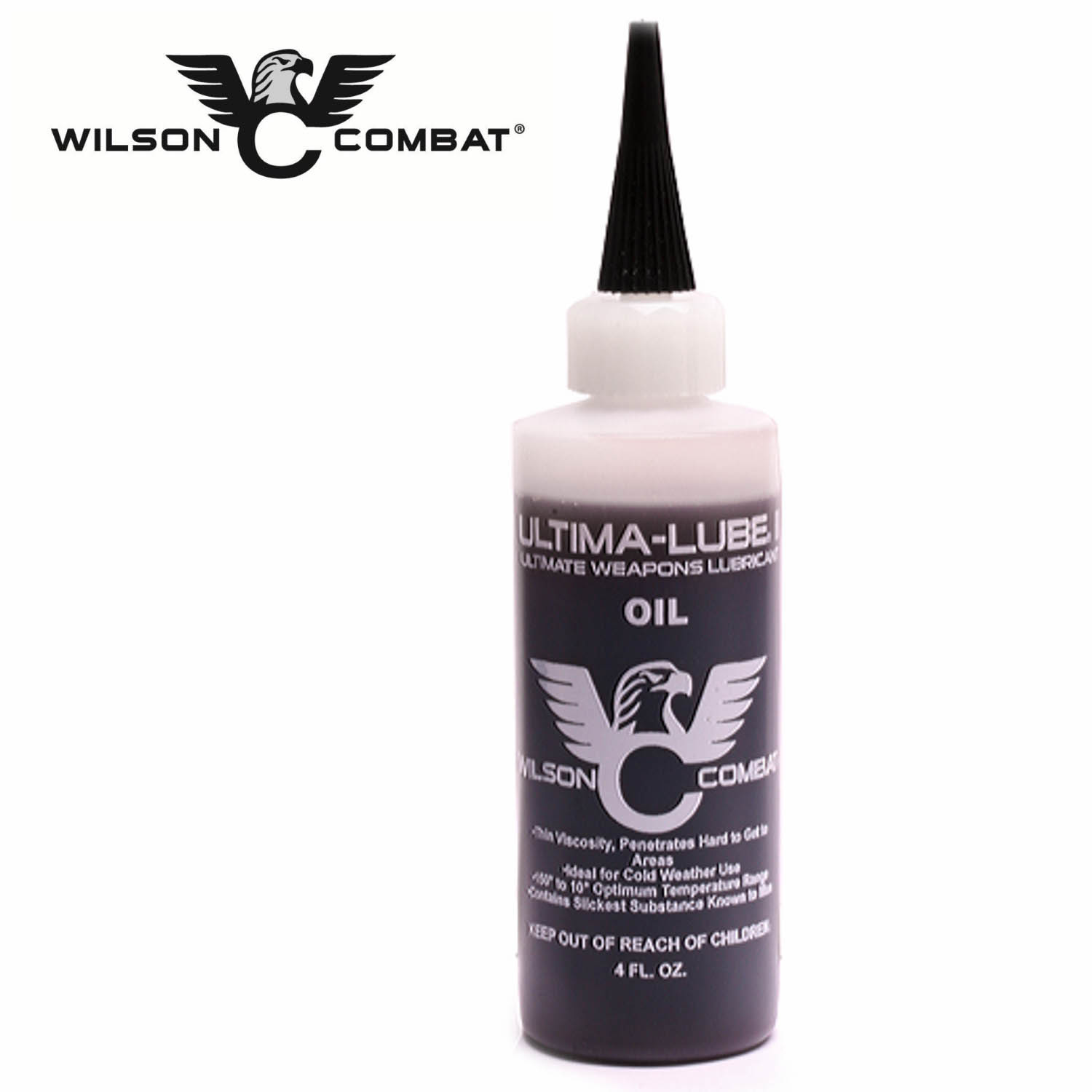 Wilson Combat Ultima-Lube II Gun Oil, 4oz. Bottle: MGW