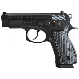CZ 75 COMPACT 50TH ANNIVERSARY, 9MM FS 10RD BLACK POLYCOTE
