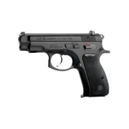 CZ 75 COMPACT 50TH ANNIVERSARY, 9MM FS 10RD BLACK POLYCOTE