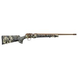 CZ 457 AMERICAN HUNTER 22LR 20, THREADED BBL. BRONZE CAMO STK