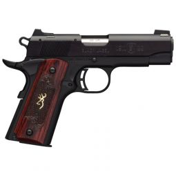BROWNING 1911-22 MEDALLION, COMPACT 22LR 3.6"FS BLK/RSWD