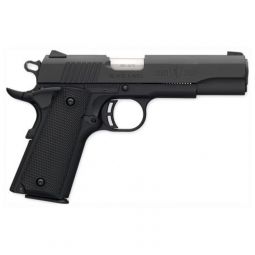 BROWNING 1911-380 BLACK LABEL, 380ACP 4.25"FS 8RD BLK/SYN