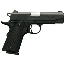 BROWNING 1911-380 BLACK LABEL, COMPACT 3.62"FS 8RD BLACK/SYN