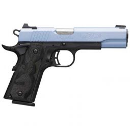 BROWNING 1911-380 BLACK LABEL, 380ACP 4.25"FS 8RD POLARBLUE