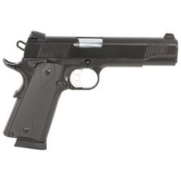 TISAS 1911 DUTY B45 45ACP, 5" BBL RUBBER GRIP 2-8RD BLACK