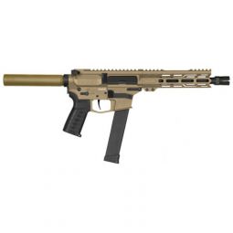 CMMG PISTOL BANSHEE MK10 10MM, 8" 30RD PISTOL TUBE TAN