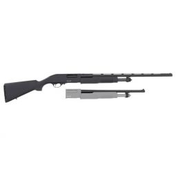 AKKAR 620 PUMP 20GA COMBO, 26" & 18.5" POLYMER STOCK