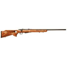 SAVAGE 25LW VARMINTER-T 204, 24" ACU-TGR BLU/BRN LAM T-HOLE