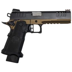 GLFA 1911DS SYNERGY 9MM 5" 20, SHOT BLACK SLIDE BRONZE FRAME