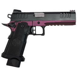 GLFA 1911DS SYNERGY 9MM 5" 20, SHOT BLACK SLIDE CHERRY FRAME