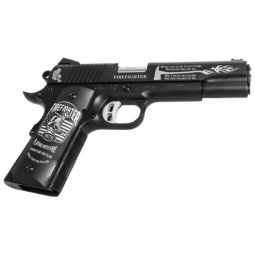 FUSION 1911 REACTION FIRE 9MM, 5" 9RND BLACK/BLACK ALUM GRIPS