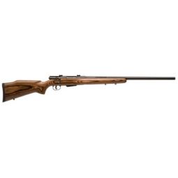 SAVAGE 25LW VARMINTER 22HORNET, 24" ACCU TGR BLUE/BRN LAMINATE