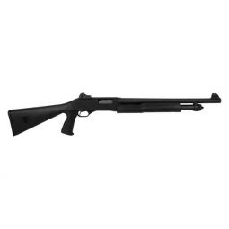 STEVENS 320 SECURITY PUMP 12GA, 3" 18.5" PISTOL GRIP BLACK