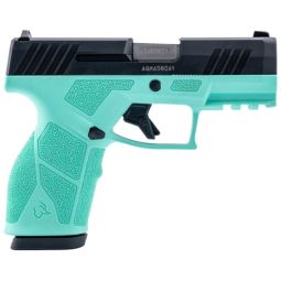 TAURUS GX2 9MM 13-SHOT ADJ., CYAN FRAME BLACK SLIDE